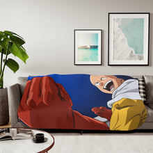 Load image into Gallery viewer, One-Punch Man Sherpa Blanket
