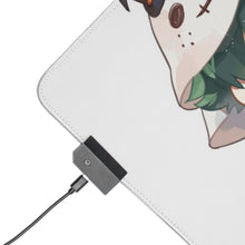 Load image into Gallery viewer, My Hero Academia Izuku Midoriya RGB LED Mouse Pad (Desk Mat)

