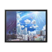 Load image into Gallery viewer, Anime Your Name. Canvas Framed Art Print
