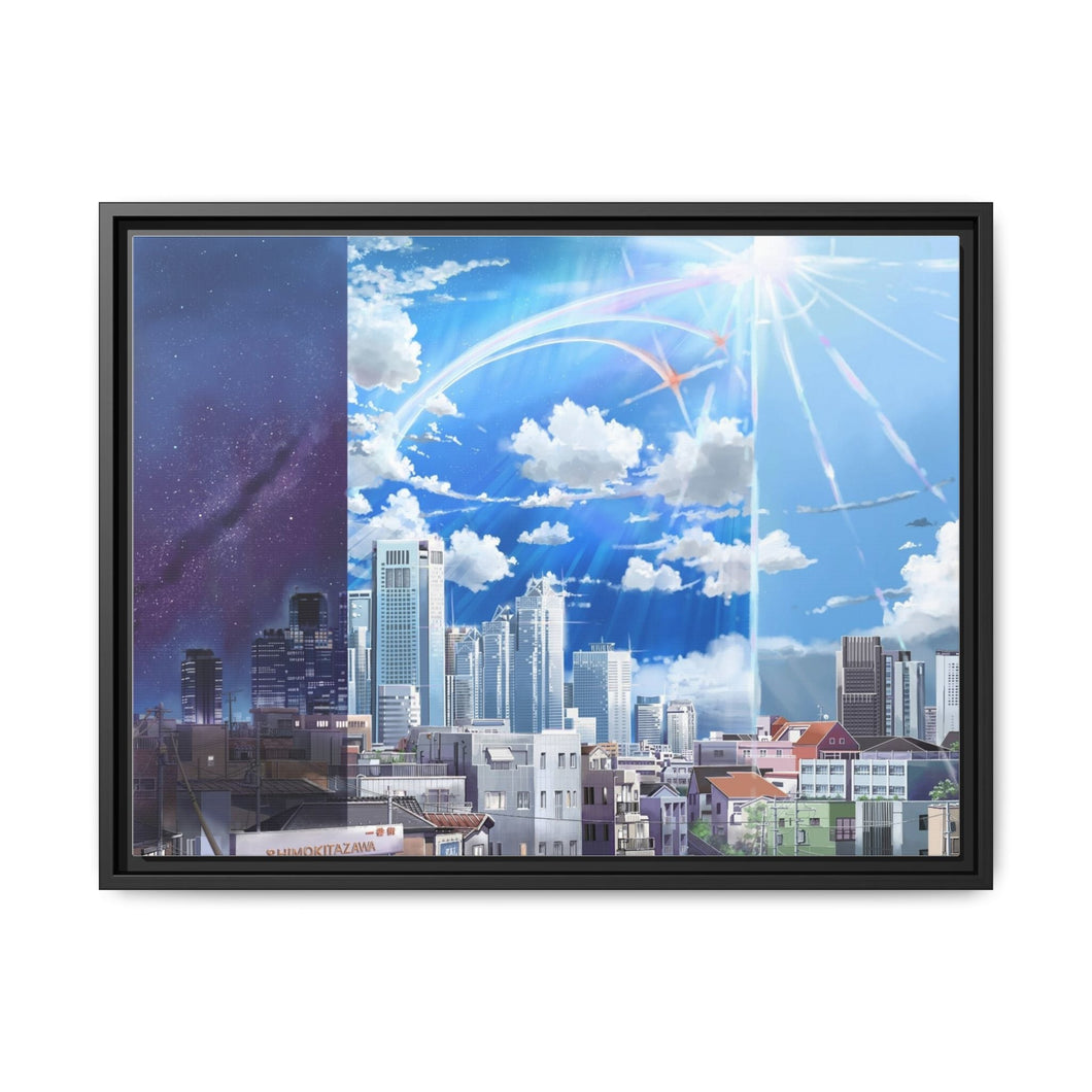 Anime Your Name. Canvas Framed Art Print