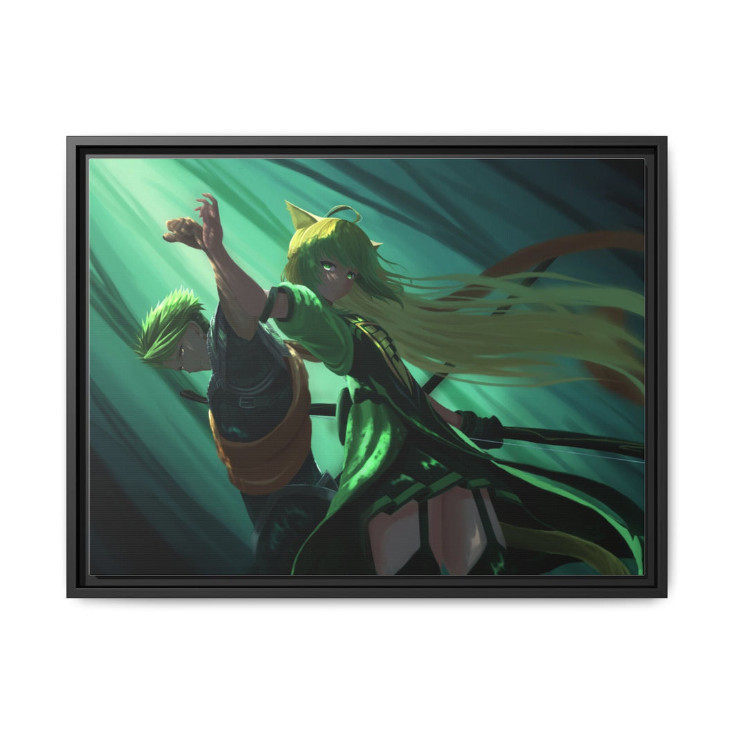 Anime Fate/Apocrypha Canvas Framed Art Print