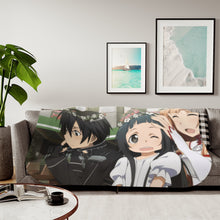 Load image into Gallery viewer, Anime Sword Art Online Sherpa Blanket
