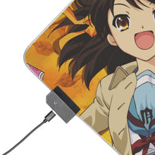 Load image into Gallery viewer, The Melancholy Of Haruhi Suzumiya RGB LED Mouse Pad (Desk Mat)
