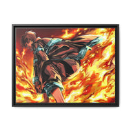 Fire Force Shinra Kusakabe Canvas Framed Art Print