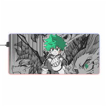 Load image into Gallery viewer, My Hero Academia Izuku Midoriya RGB LED Mouse Pad (Desk Mat)
