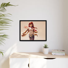 Load image into Gallery viewer, Makise Kurisu Canvas Framed Art Print
