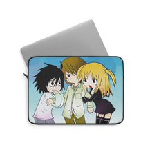 Load image into Gallery viewer, L, Light, &amp; Misa Laptop Sleeve
