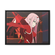 Darling in the FranXX Canvas Framed Art Print