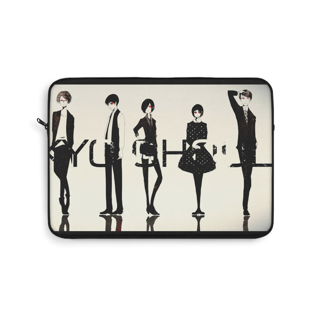 Tokyo Ghoul Ken Kaneki, Touka Kirishima, Rize Kamishiro Laptop Sleeve