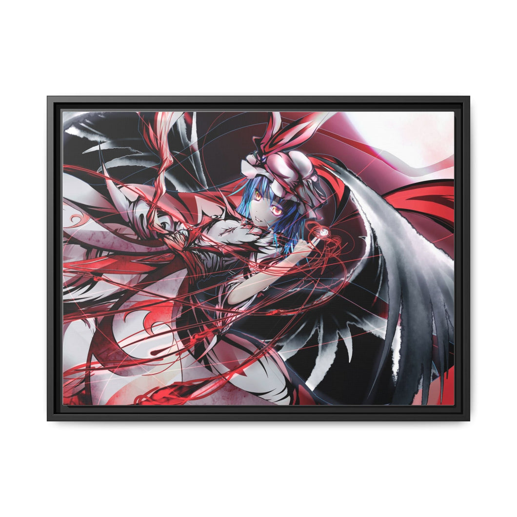 Touhou Canvas Framed Art Print