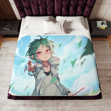 Load image into Gallery viewer, Mushoku Tensei: Jobless Reincarnation Sherpa Blanket
