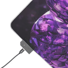Load image into Gallery viewer, Houseki no Kuni - Amethyst RGB LED Mouse Pad (Desk Mat)
