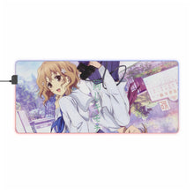 Load image into Gallery viewer, Hanasaku Iroha RGB LED Mouse Pad (Desk Mat)
