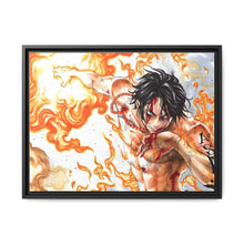 Load image into Gallery viewer, Portgas D. Ace - One Piece Canvas Framed Art Print

