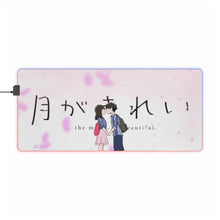 Load image into Gallery viewer, Tsuki ga Kirei RGB LED Mouse Pad (Desk Mat)
