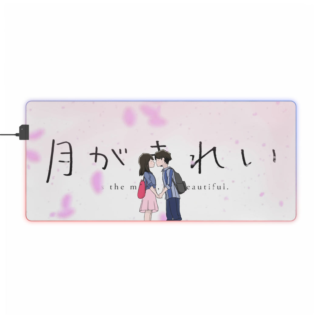 Tsuki ga Kirei RGB LED Mouse Pad (Desk Mat)