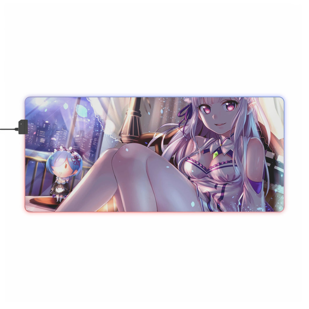 Re:ZERO -Starting Life In Another World- RGB LED Mouse Pad (Desk Mat)