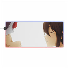 Load image into Gallery viewer, Kokoro Connect Himeko Inaba, Taichi Yaegashi RGB LED Mouse Pad (Desk Mat)
