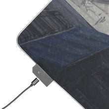 Load image into Gallery viewer, Girl walking on destroyed city street RGB LED Mouse Pad (Desk Mat)
