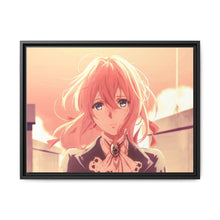 Load image into Gallery viewer, Violet Evergarden Violet Evergarden, Violet Evergarden Canvas Framed Art Print
