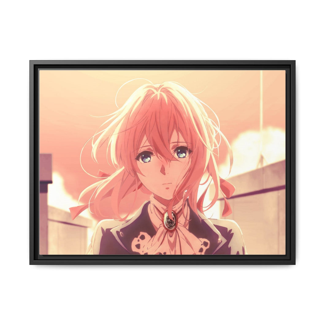 Violet Evergarden Violet Evergarden, Violet Evergarden Canvas Framed Art Print