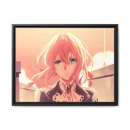 Violet Evergarden Violet Evergarden, Violet Evergarden Canvas Framed Art Print