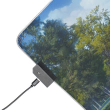 Load image into Gallery viewer, Anime Landscape RGB LED Mouse Pad (Desk Mat)
