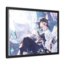 Load image into Gallery viewer, Shinobu Kochou/Kimetsu no Yaiba Canvas Framed Art Print
