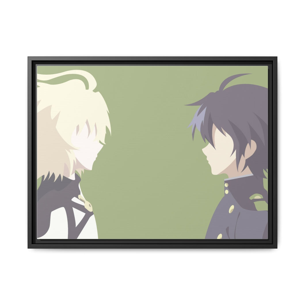 Seraph Of The End Canvas Framed Art Print