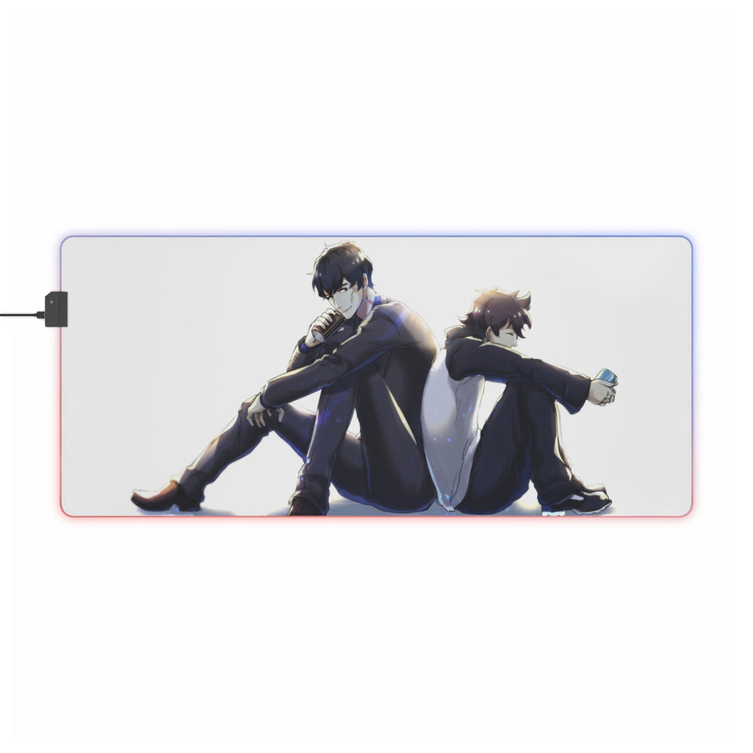 Blood Blockade Battlefront Leonardo Watch, Steven A. Starphase RGB LED Mouse Pad (Desk Mat)