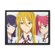 Load image into Gallery viewer, S.S.S Saeko, Shizuka e Saya Canvas Framed Art Print
