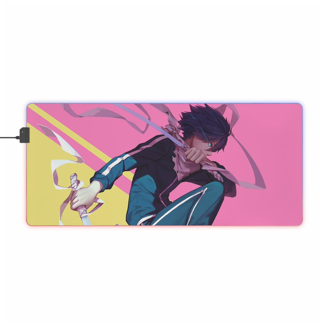 Noragami Yato, Noragami RGB LED Mouse Pad (Desk Mat)
