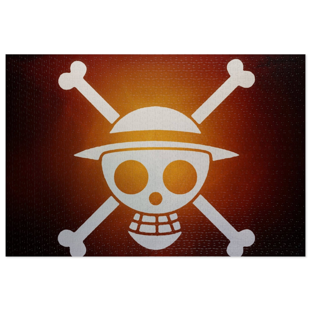 Luffy Jolly Roger Jigsaw Puzzle