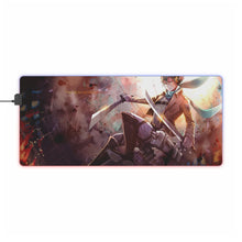 Load image into Gallery viewer, Anime Attack On Titan RGB LED Mouse Pad (Desk Mat)
