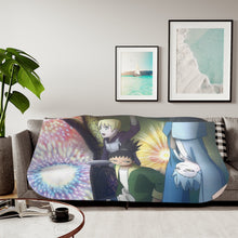 Load image into Gallery viewer, Boruto and friends Sherpa Blanket
