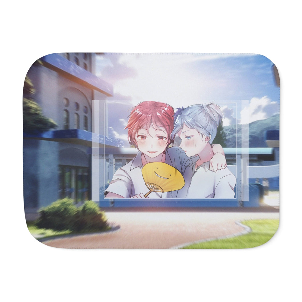 Assassination Classroom Karma Akabane, Nagisa Shiota Sherpa Blanket