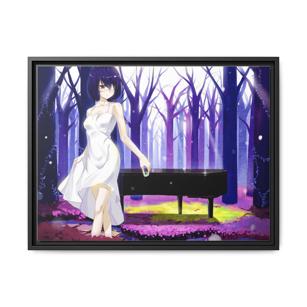 Another Mei Misaki Canvas Framed Art Print