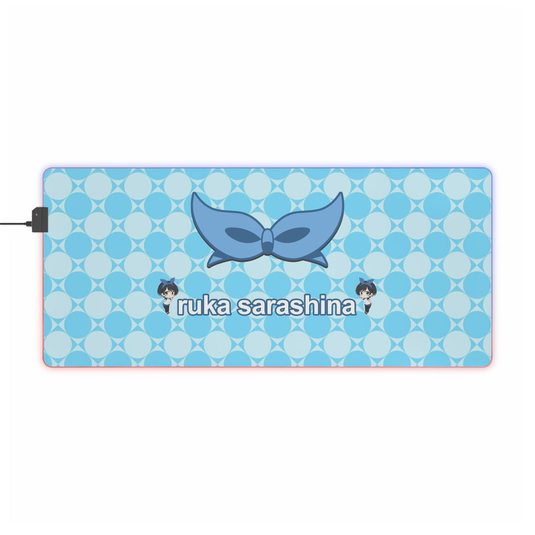 Rent-A-Girlfriend RGB LED Mouse Pad (Desk Mat)