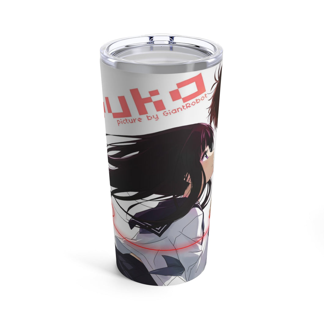Eru Chitanda  And Hōtarō Orekiholding hands together Tumbler 20oz