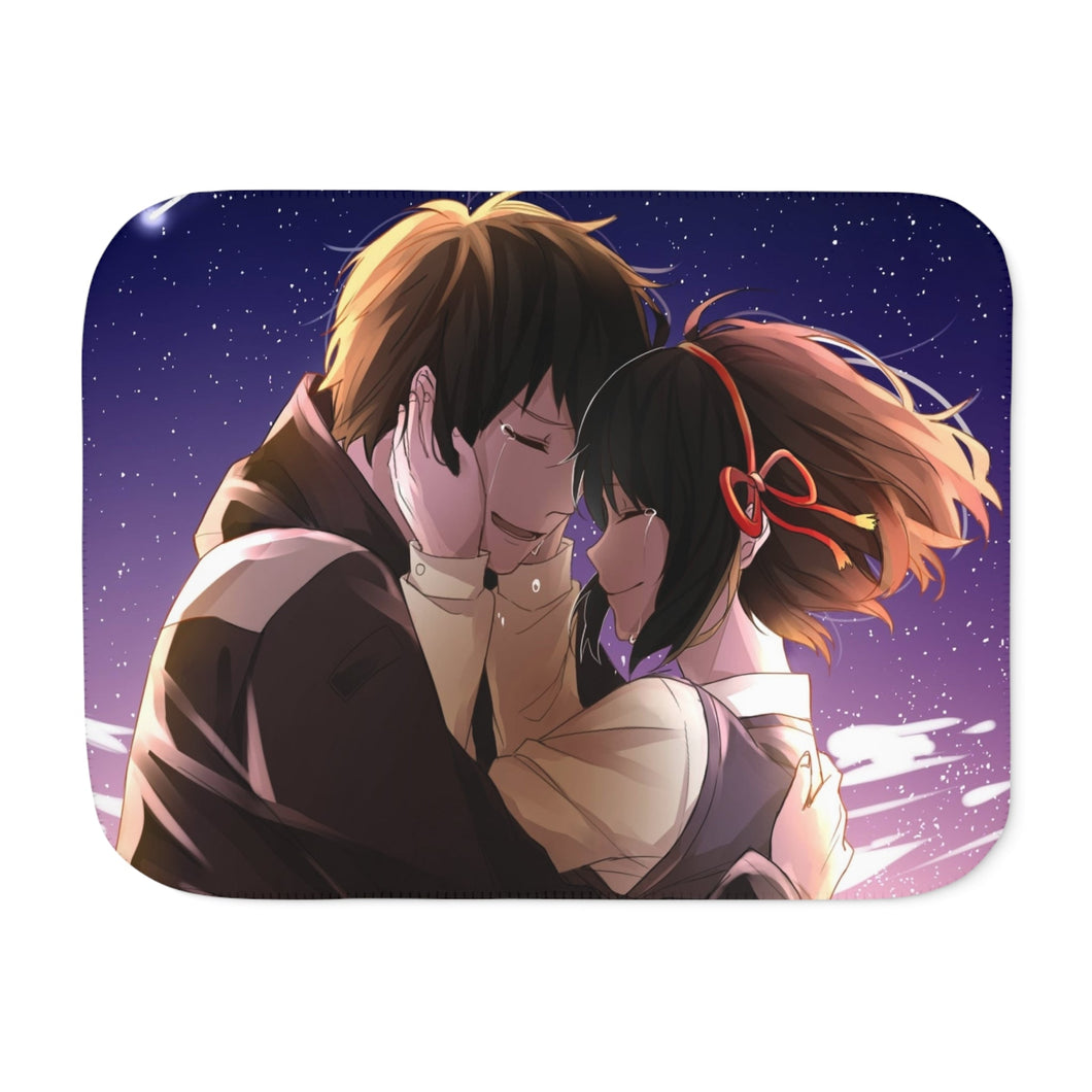 Your Name. Sherpa Blanket