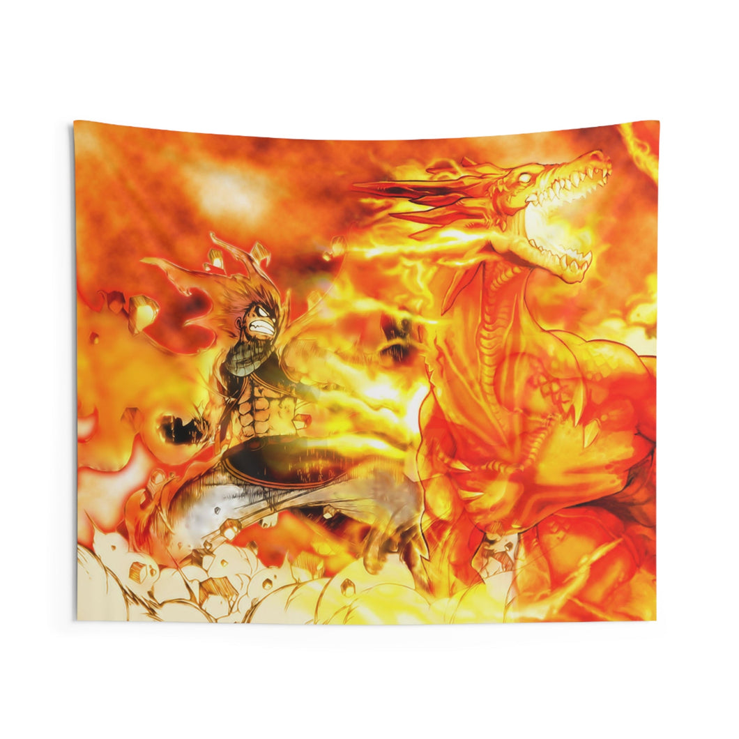 Fairy Tail Natsu Dragneel Indoor Wall Tapestry