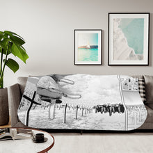 Load image into Gallery viewer, Chainsaw Man Sherpa Blanket
