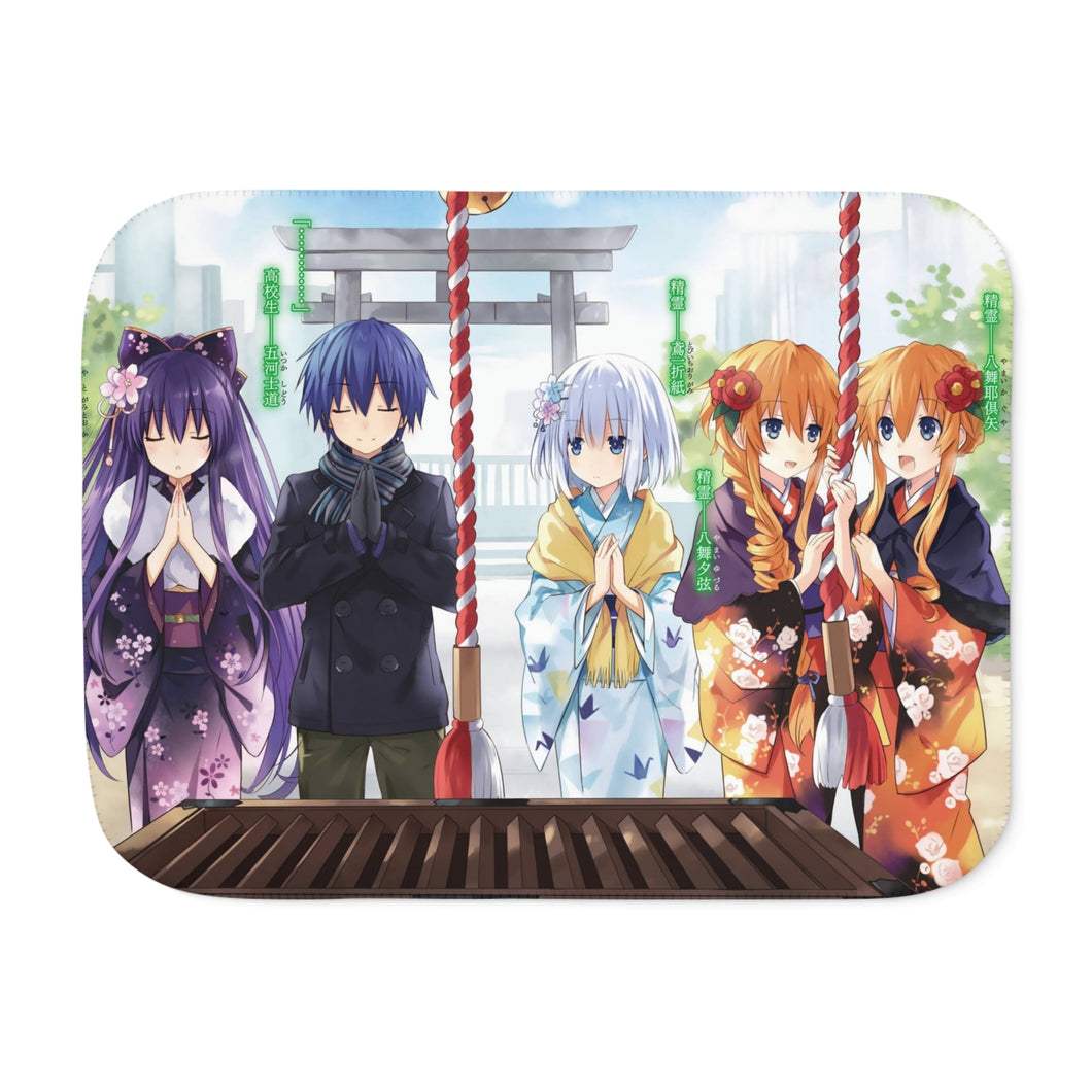 Date A Live Sherpa Blanket