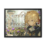Anime Violet Evergarden Canvas Framed Art Print
