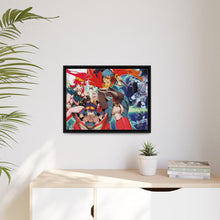 Load image into Gallery viewer, Anime Tengen Toppa Gurren Lagann Canvas Framed Art Print
