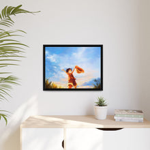 Load image into Gallery viewer, Monkey D. Luffy Canvas Framed Art Print
