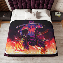 Load image into Gallery viewer, Tengen Toppa Gurren Lagann Sherpa Blanket
