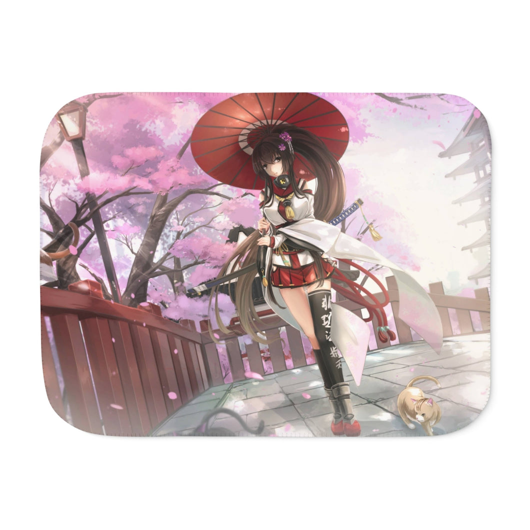 Anime Kantai Collection Sherpa Blanket