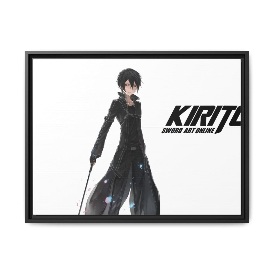 Anime Sword Art Onliner Canvas Framed Art Print