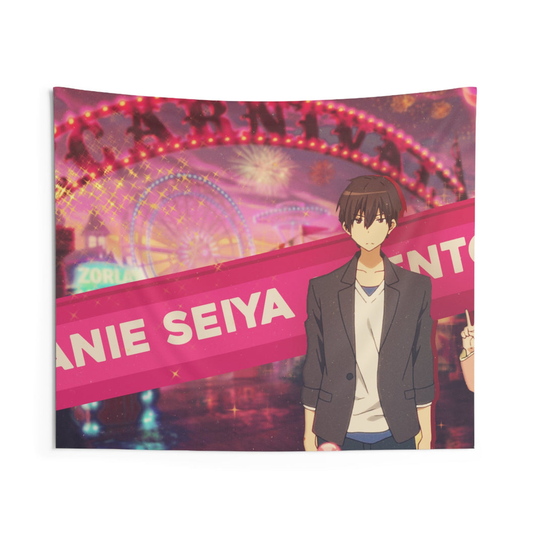 Amagi Brilliant Park Isuzu Sento, Seiya Kanie Indoor Wall Tapestry